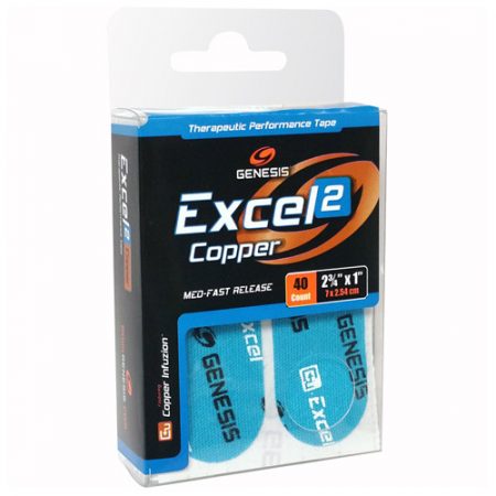 Genesis Excel 2 Blue Copper Infusion Performance Tape