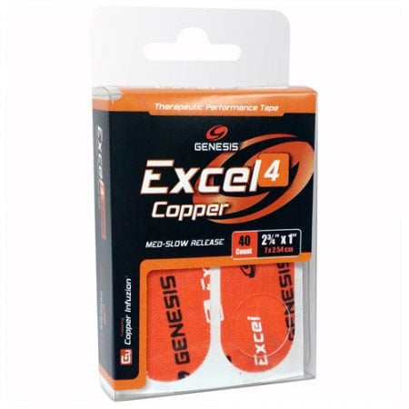 Genesis Excel 4 Orange Copper Infusion Performance Tape