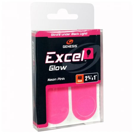 Genesis Excel Glow Neon Pink Black Light Performance Tape