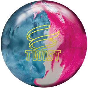 Brunswick Twist Sky Blue/Pink/Snow Bowling Ball
