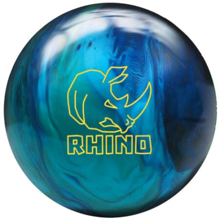 brunswick rhino bowling ball cobalt aqua teal