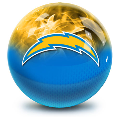 LA Chargers bowling Ball 2020 F