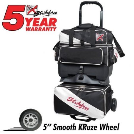 KR Fast 4-Ball Roller Black/White