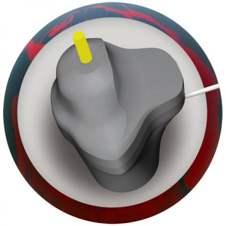 Radical Katana Dragon Bowling Ball - Image 2