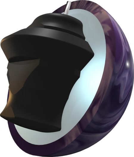 Track Kinetic Amethyst Bowling Ball - Image 2