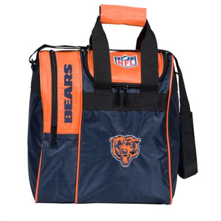 nfl bears single bowling ball tote