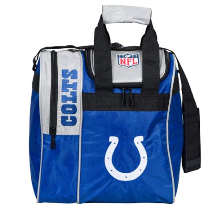 nfl colts single bowling ball tote