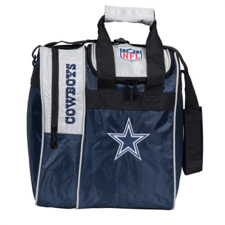 nfl cowboys single bowling ball tote