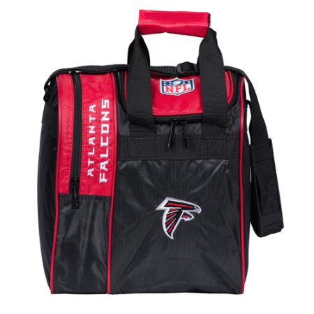 nfl falcons single bowling ball tote