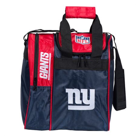 nfl giants single bowling ball tote