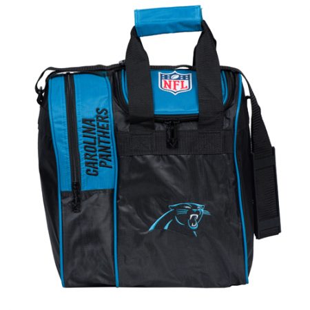 nfl panthers single bowling ball tote