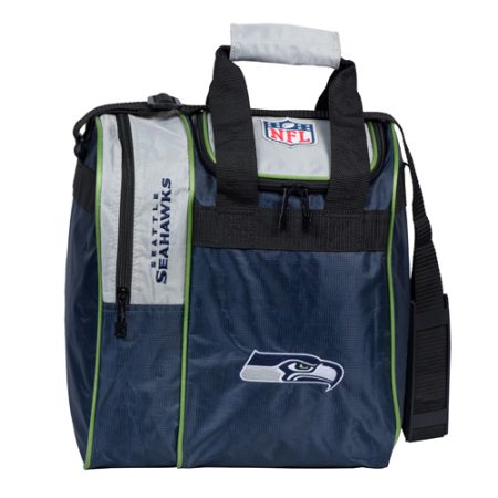 nfl seahawks single bowling ball tote