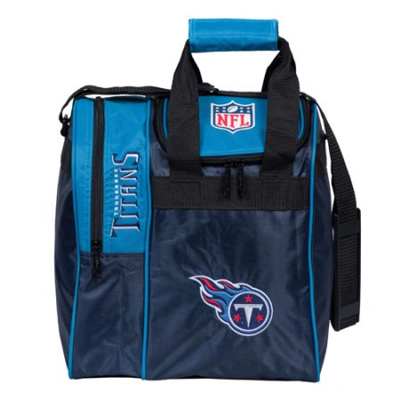 nfl titans single bowling ball tote