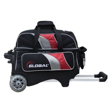 900 Global Deluxe Double Roller Black/Red/Silver