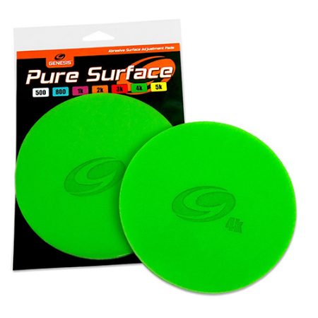 genesis pure surface green 4000 grit sanding pad for bowling balls