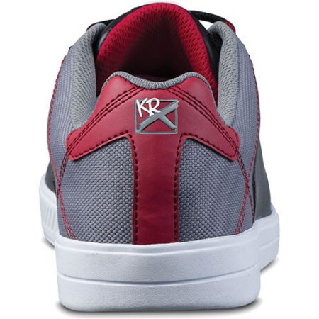 KR Strikeforce Atlas Black/Grey/Red Men's Bowling Shoes - Image 5