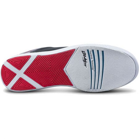 KR Strikeforce Atlas Black/Grey/Red Men's Bowling Shoes - Image 4