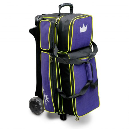 Brunswick Crown Deluxe Triple Roller Purple/Yellow