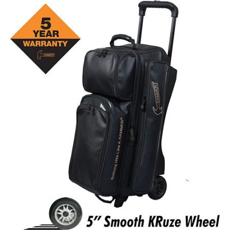 Hammer Force Triple Roller Bag Black