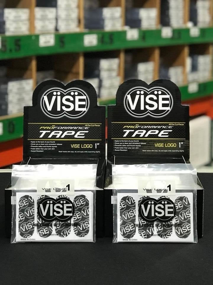 Vise 1" PreCut VISE Logo Tape