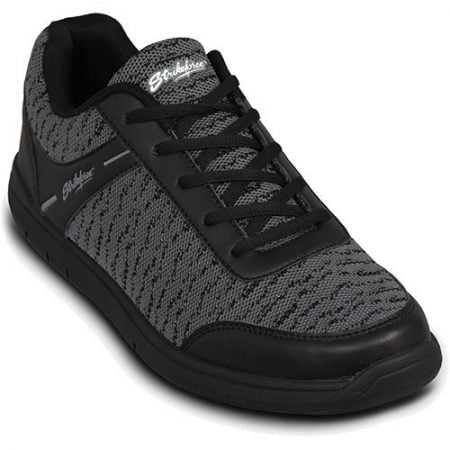 KR Strikeforce Men's Flyer Mesh Black/Steel Bowling Shoes - Image 2