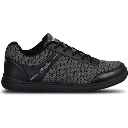 KR Strikeforce Men's Flyer Mesh Black/Steel Bowling Shoes - Image 3
