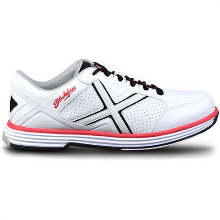 KR Strikeforce Men's Ranger White/Black/Red Bowling Shoes - Image 3