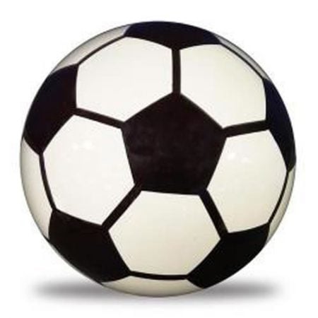 Clear Soccer Ball Bowling Ball