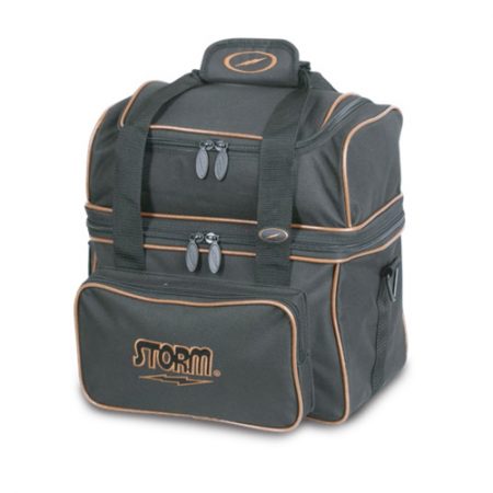 storm flip single tote black gold