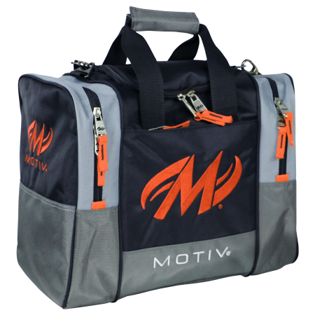 Motiv Shock Single Tote Black/Orange - Image 2