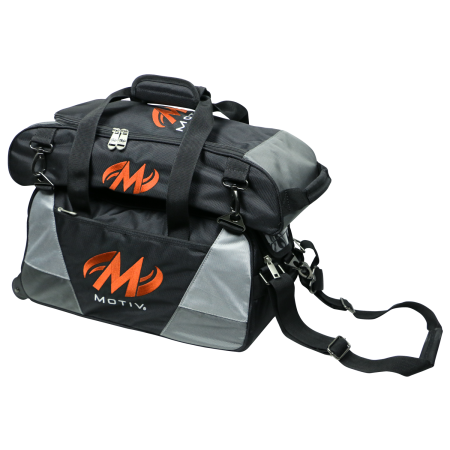 Motiv Ballistix Double Tote Black/Orange - Image 2