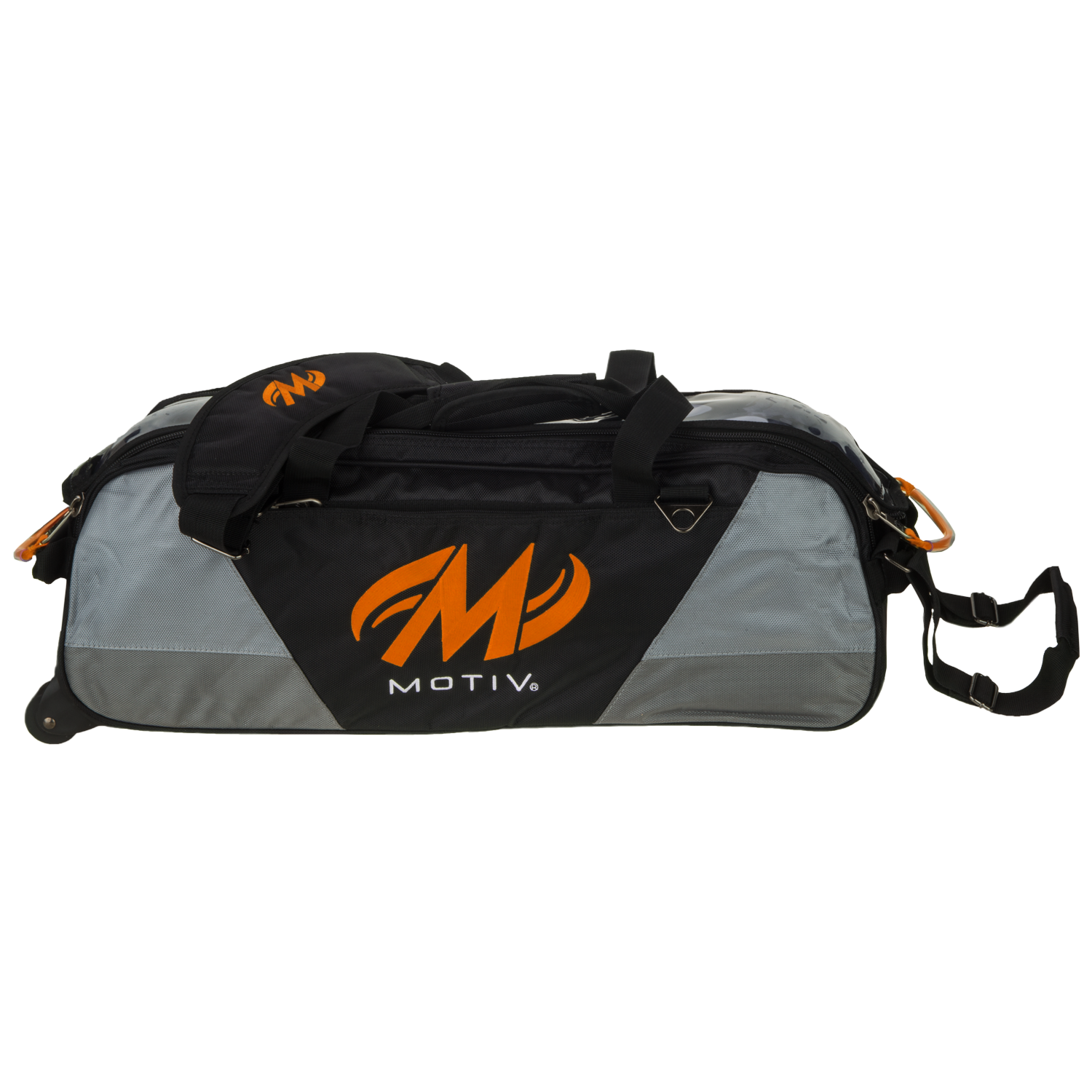 Vise 3 Ball Add-On Shoe Bag - Orange Bowling Bag