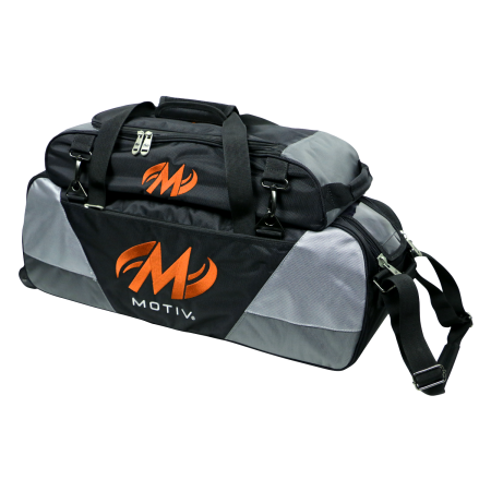 Motiv Ballistix Triple Tote Black/Orange - Image 3