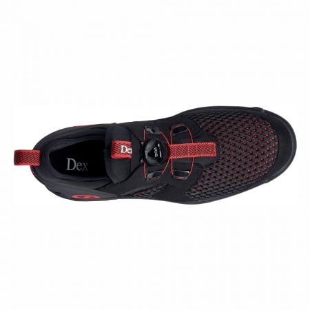 Dexter Pro BOA Black/Red Wide Width Bowling Shoes - Image 6