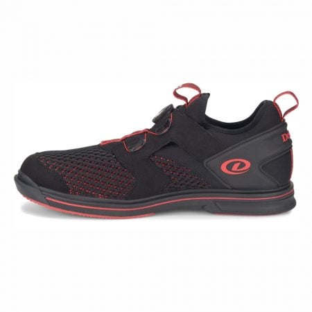 Dexter Pro BOA Black/Red Wide Width Bowling Shoes - Image 3