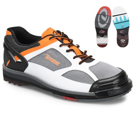 Dexter The 9 HT White/Black/Orange Limited Edition Men's Bowling Shoes