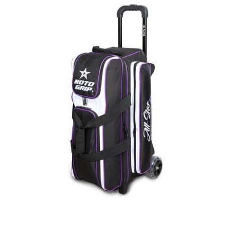 roto grip all star purple triple roller bag