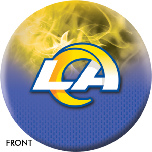 Los Angeles Rams bowling ball