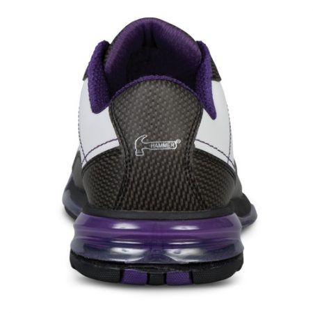 Hammer Lady Force White/Black/Purple Women's Bowling Shoes - Image 2