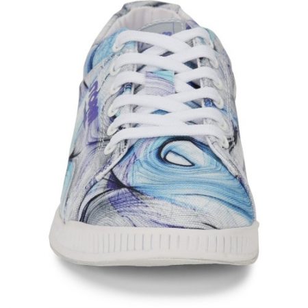 Storm Meadow White/Purple Women's Bowling Shoes - Image 6