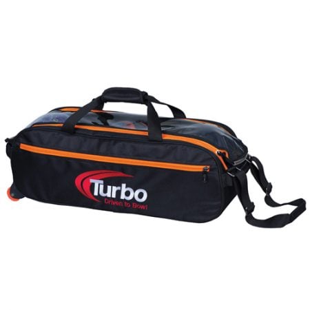 turbo pursuit orange triple tote