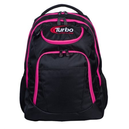 turbo shuttle pink bowling backpack