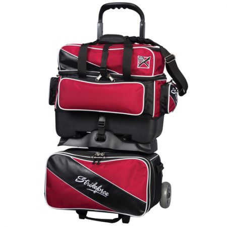 fast 4 ball bag black red