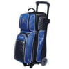 kr strikeforce royal flush black blue 3 ball bowling bag