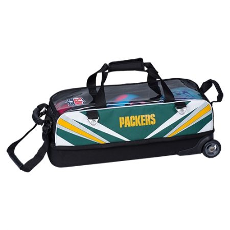 KR Green Bay Packers Slim 3-Ball Triple Tote - Image 2