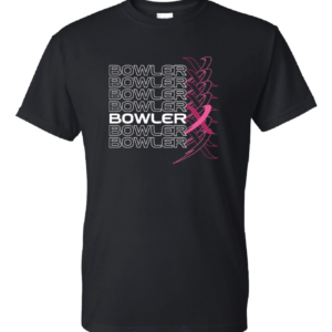 BowlerX Breast Cancer Black Pink Bowling Shirt