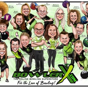 bowlerx pro staff poster