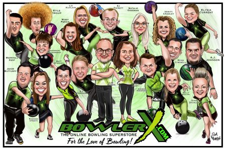 bowlerx pro staff poster