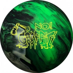 swag no graffiti bowling ball