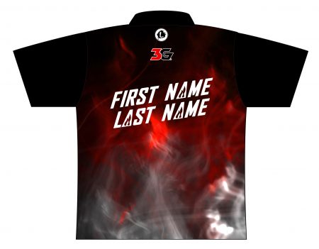 900 Global Red Smoke Dye-Sublimated Shirt - Image 2
